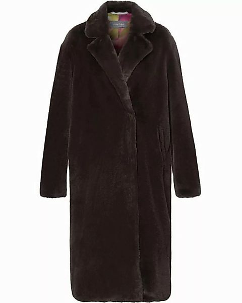 White Label Wintermantel Langer Fake Fur Mantel günstig online kaufen