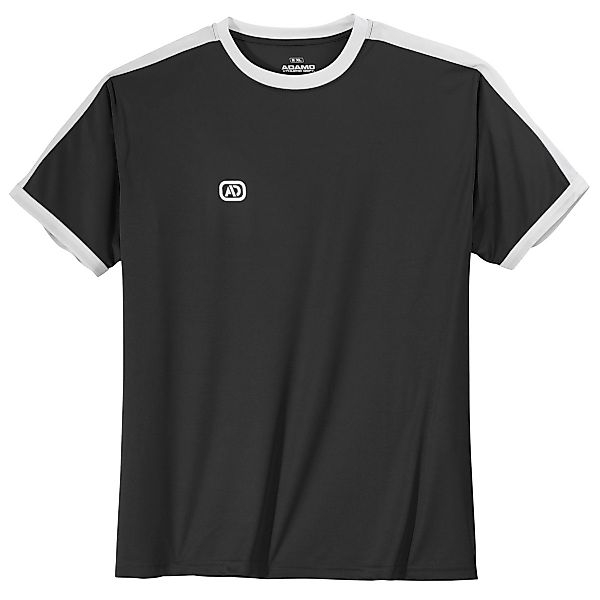 ADAMO Rundhalsshirt Adamo Übergrößen Funktionsshirt schwarz günstig online kaufen