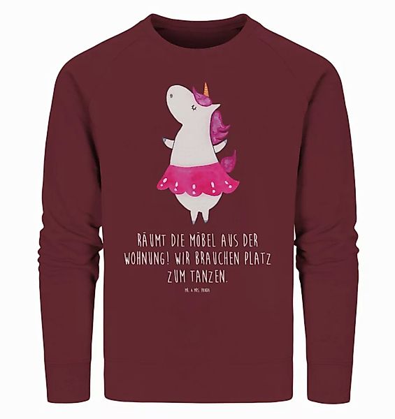 Mr. & Mrs. Panda Longpullover Einhorn Ballerina Größe L - Burgundy - Gesche günstig online kaufen