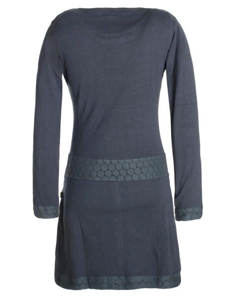 Vishes Tunikakleid Langarm Shirt Kleid Jersey günstig online kaufen