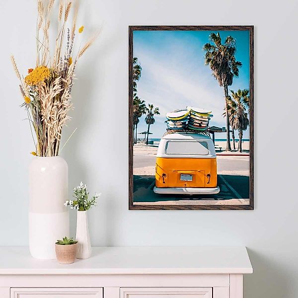 PHOTOLINI Bilderrahmen Poster-Einzelrahmen Modern Schmal, (1 günstig online kaufen