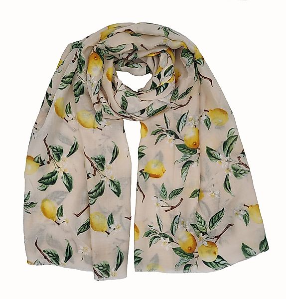 Cassandra Accessoires Schal "Lemon", mit mediterranem günstig online kaufen