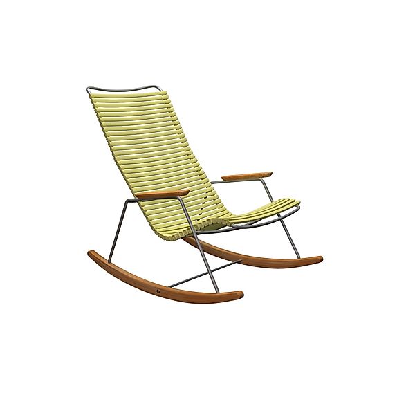 Outdoor Schaukelstuhl Click  Zitronengelb günstig online kaufen