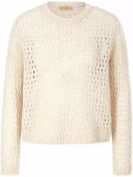 Rundhals-Pullover tRUE STANDARD beige günstig online kaufen