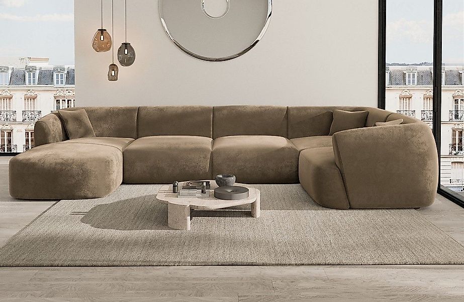 Sofa Dreams Wohnlandschaft Polster Sofa Stoff günstig online kaufen