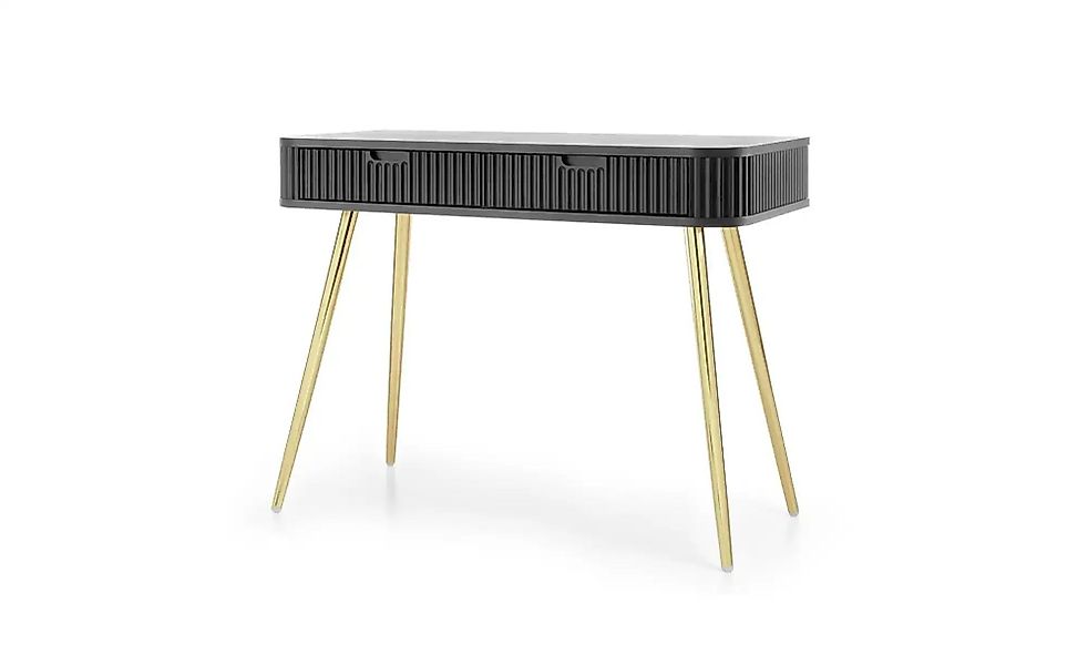 Selsey Schminktisch   ¦ schwarz ¦ Maße (cm): B: 103 H: 80 Tische > Schminkt günstig online kaufen