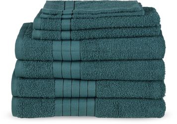 good morning Handtuch Set "Uni" Baumwolle, Walkfrottee, Bordüre, 500 GSM,Ei günstig online kaufen