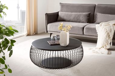 SalesFever Couchtisch "Couchtisch im minimalistischen Stil" 10 mm starke Kl günstig online kaufen