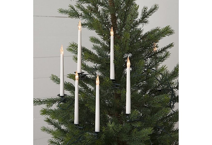 STAR TRADING LED-Christbaumkerzen LED Kerzenlichterkette Weihnachtsbaumkett günstig online kaufen