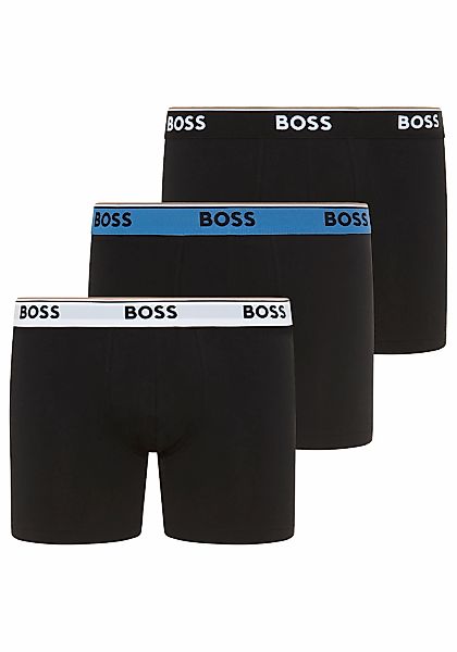 BOSS Boxershorts Packung, 3 Stk. aus bequemer Stretch-Baumwolle, körpernah, günstig online kaufen