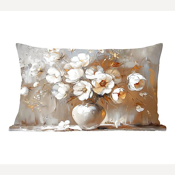 MuchoWow Dekokissen Vase - Blumen - günstig online kaufen
