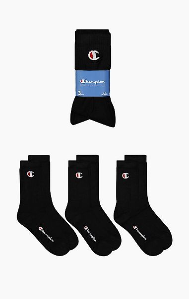 Champion Tennissocken 3 Pack Crew Socks (3-Paar) für sportive Aktivitäten, günstig online kaufen