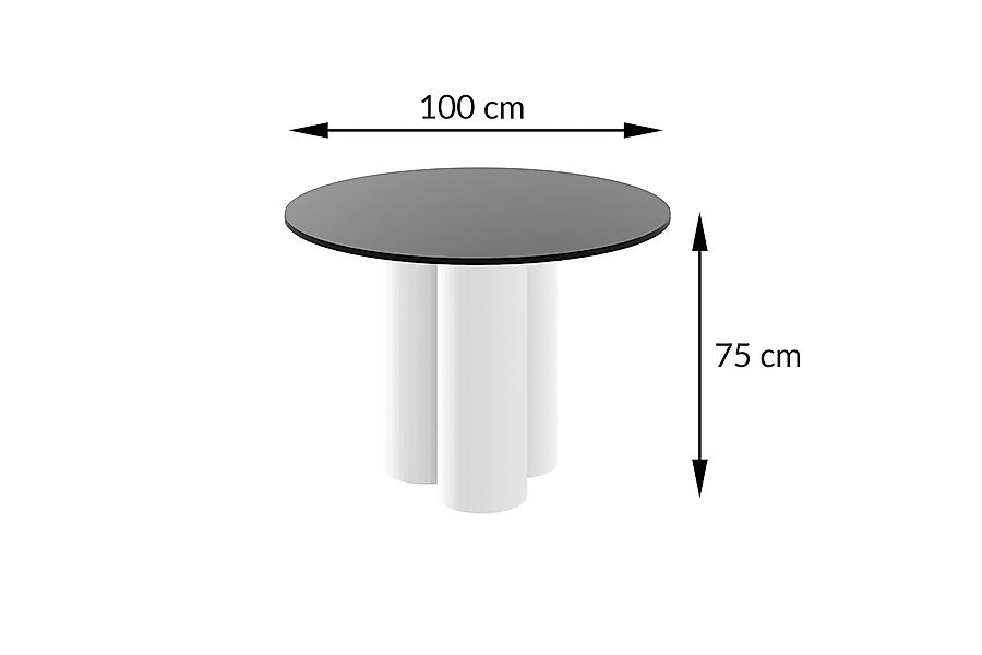 designimpex Esstisch Design Esstisch Tisch HRE-111 günstig online kaufen