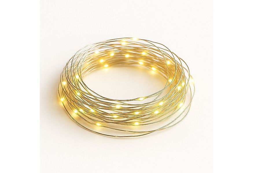 matches21 HOME & HOBBY LED-Lichterkette Mini Lichterkette 2 m, 40 LED Timer günstig online kaufen