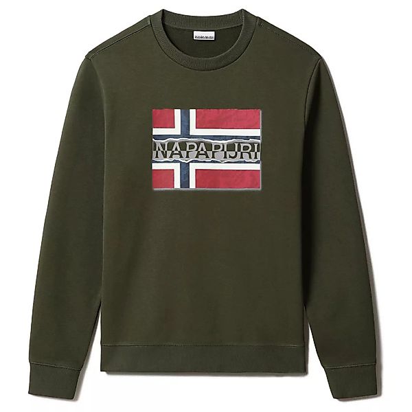 Napapijri Bench C Sweatshirt L Green Depths günstig online kaufen