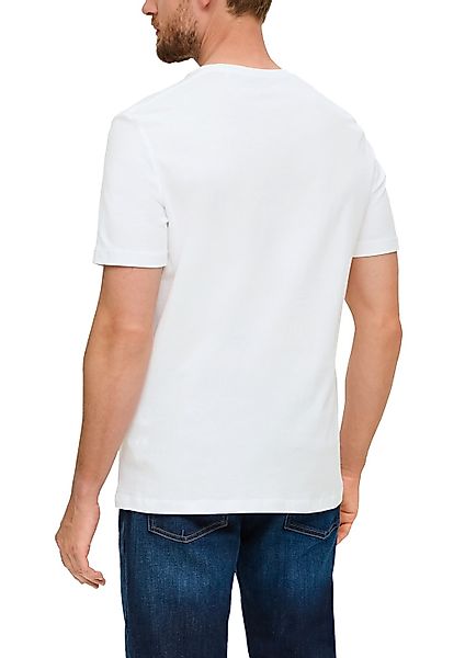 s.Oliver T-Shirt, aus atmungsaktiver Baumwolle günstig online kaufen