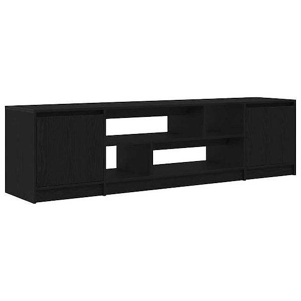 vidaXL TV-Schrank TV-Schrank Schwarz Eiche-Optik 188,5x41x50 cm Holzwerksto günstig online kaufen