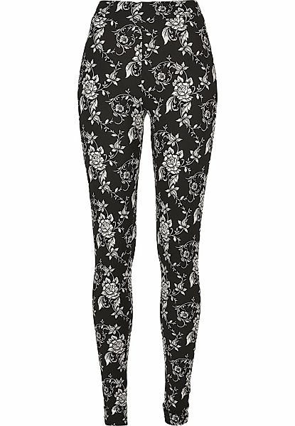 URBAN CLASSICS Leggings "Urban Classics Damen Ladies Soft AOP Leggings" günstig online kaufen