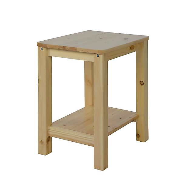 Homestyle4u Nachttisch 38x47x32 in Braun 1826 günstig online kaufen