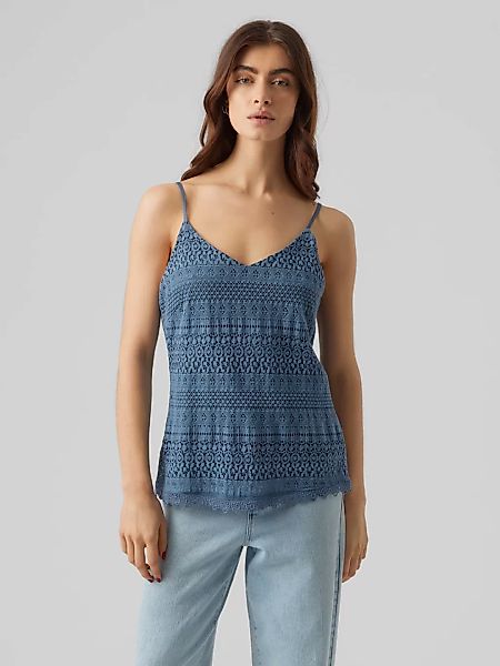 Vero Moda Spaghettitop "VMHONEY LACE SINGLET WVN" günstig online kaufen