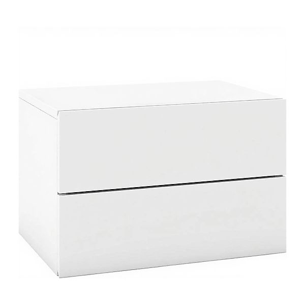 Costway Nachttisch Hängend 42 x 30 x 28 cm Weiß günstig online kaufen