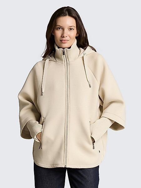 TOM TAILOR Sommerjacke Jacken Scuba Cape Jacke mit Kapuze günstig online kaufen