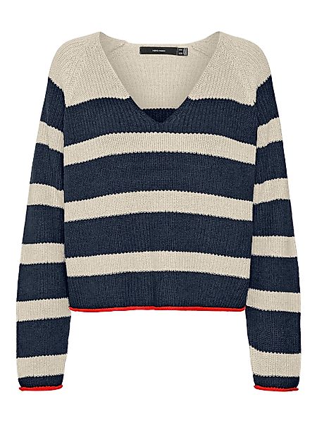 Vero Moda V-Ausschnitt-Pullover VMFABULOUS LS V-NECK günstig online kaufen