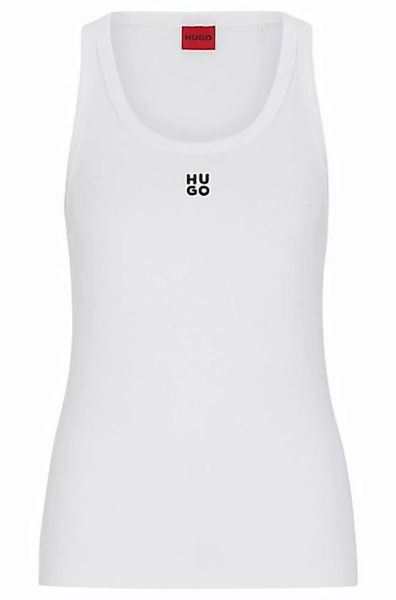 HUGO T-Shirt Datamia 10258222 01, White günstig online kaufen
