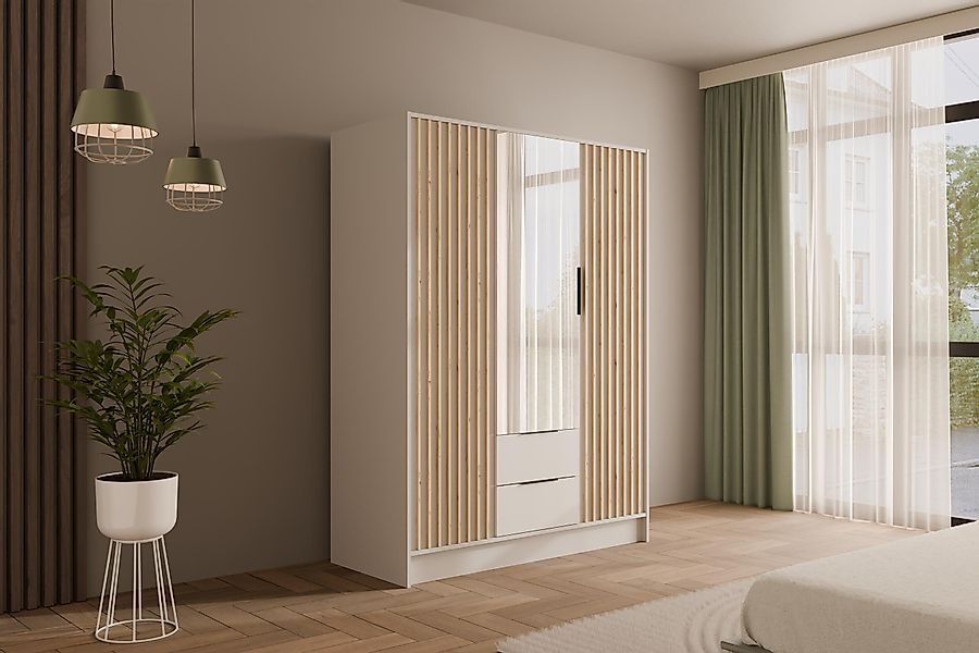 ALTDECOR Drehtürenschrank NELIA (Kleiderschrank Garderobenschrank mit günstig online kaufen