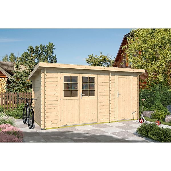 Fjordholz Gartenhaus Modell Annika 28 B Unbehandelt günstig online kaufen