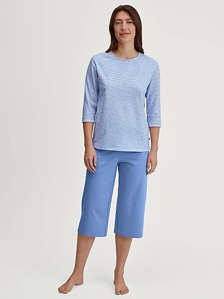 CALIDA Capri-Pyjama "Lovely Nights", (2 tlg.), Rundhalsausschnitt, Baumwoll günstig online kaufen