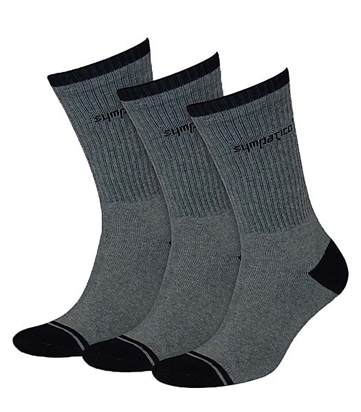 Sympatico Basicsocken Sport Socken (3-Paar, 3 günstig online kaufen