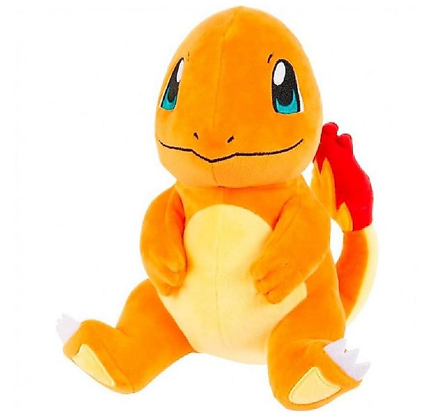 Jazwares Plüschfigur Pokemon Charmander Plüschtier 22cm günstig online kaufen