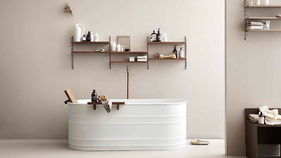 String System Regalboden 3er Set Esche natur 58/2/20 günstig online kaufen