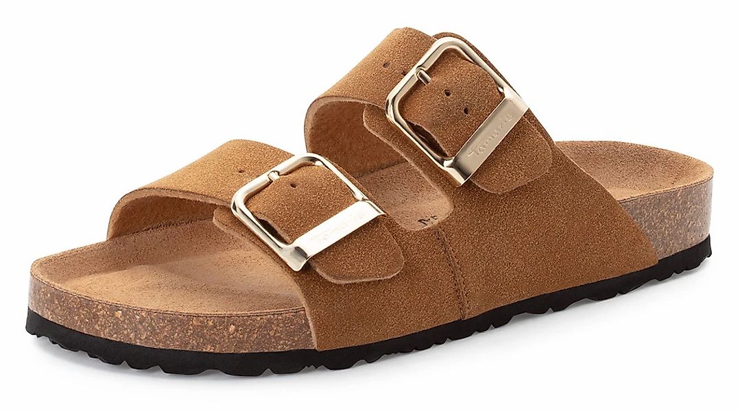 Tamaris Pantolette Sommerschuh, Schlappen mit gepolstertem Fußbett günstig online kaufen