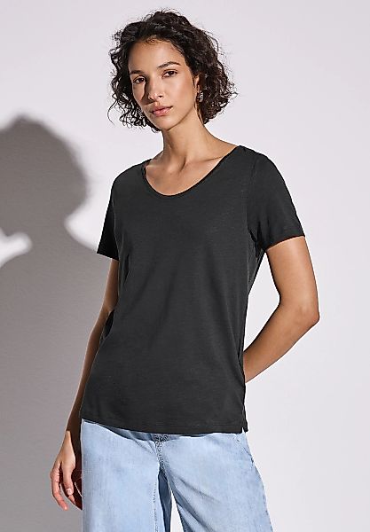STREET ONE V-Shirt, mit V-Ausschnitt günstig online kaufen