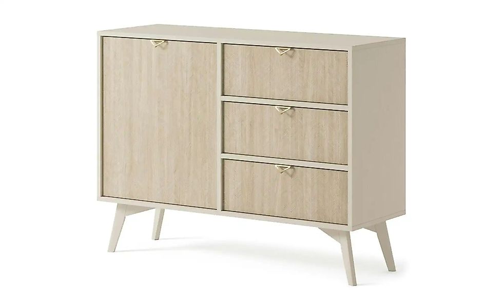 Sideboard  Firr ¦ beige ¦ Maße (cm): B: 106,1 H: 80,6 Kommoden & Sideboards günstig online kaufen