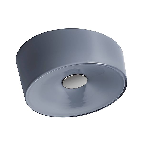 Foscarini Lumiere G9 Deckenleuchte, Ø 24 cm, grau günstig online kaufen