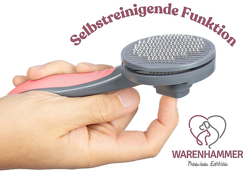 Warenhammer Fellbürste Haustierbürste Hundebürste Katzenbürste sehr günstig online kaufen
