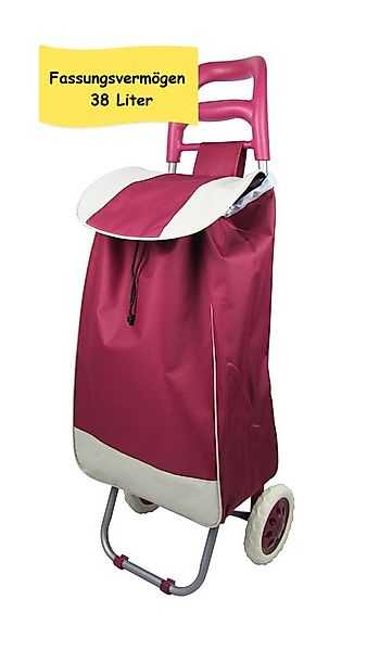 steinwohn Einkaufstrolley - klappbar 38L – leicht & stabil – wetterfest, - günstig online kaufen