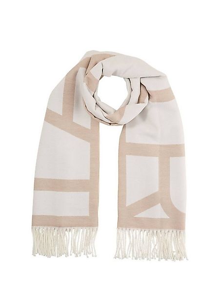 TOM TAILOR Modeschal Logo Luxe, Auffälliger Logoprint als modisches Stateme günstig online kaufen