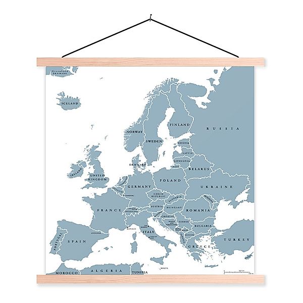 MuchoWow Poster Karte - Europa - günstig online kaufen