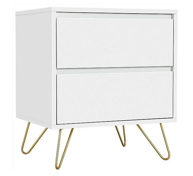 Yaheetech Nachttisch 50 × 40 × 56,5 cm (1-St), Beistelltisch Nachtkommode N günstig online kaufen