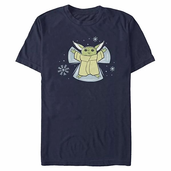 Star Wars - The Mandalorian - The Child Snow Angel - Weihnachten - Männer T günstig online kaufen