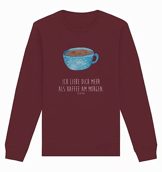 Mr. & Mrs. Panda Longpullover Größe XXL Kaffee Tasse - Burgundy - Geschenk, günstig online kaufen