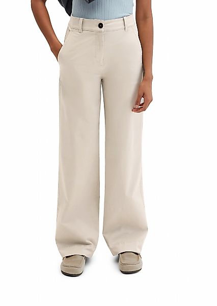Marc OPolo Stretch-Hose straight leg, aus Brushed Cotton Twill günstig online kaufen