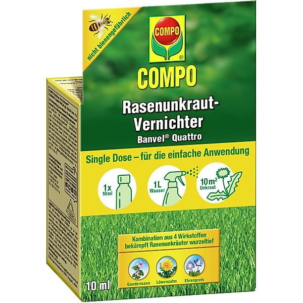 Compo Rasenunkraut-Vernichter Banvel Quattro 10 ml günstig online kaufen