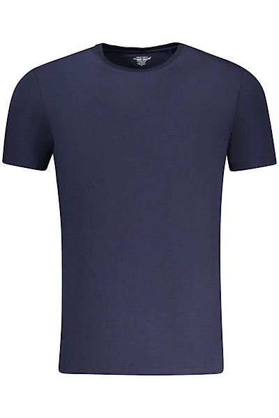 GUESS JEANS T-Shirt Stylisches Herren Kurzarm-T-Shirt Blau mit Rundhals günstig online kaufen