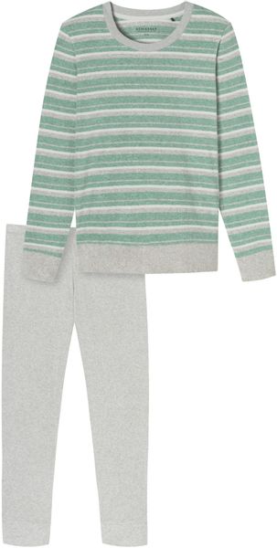 Schiesser Schlafanzug "Casual Essentials" 2 Stk. tlg., wärmende Frottee-Qua günstig online kaufen