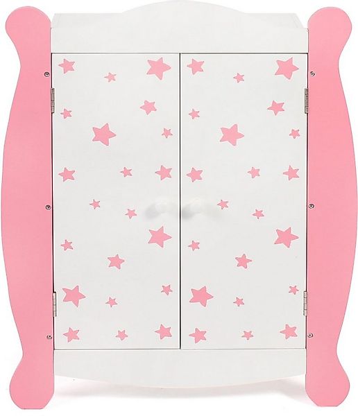 CHIC2000 Puppenkleiderschrank Stars Pink günstig online kaufen
